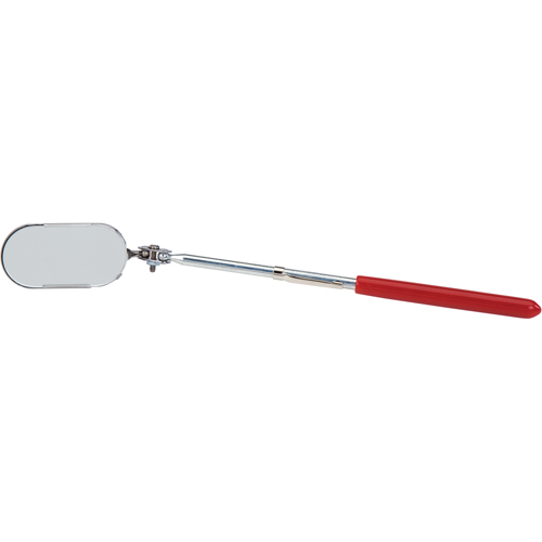 Inspection Mirror, Oval, 2" L x 1" W, Non Telescopic NTL Industrial