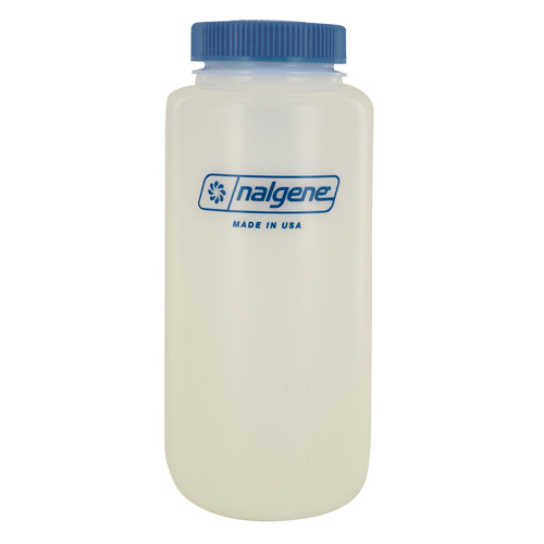 Wide-Mouth Bottles, Round, 32 oz., Plastic NTL Industrial