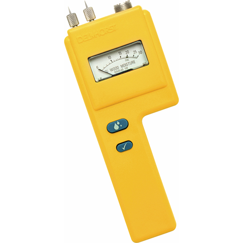 Wood Moisture Meters - Analog Display, 6 - 30% Moisture Range NTL Industrial