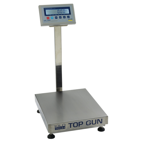 Balances &agrave; plateau &eacute;lectroniques Top Gun, 18" lo x 12" la, Capacit&eacute; de 150 lb NTL Industrial
