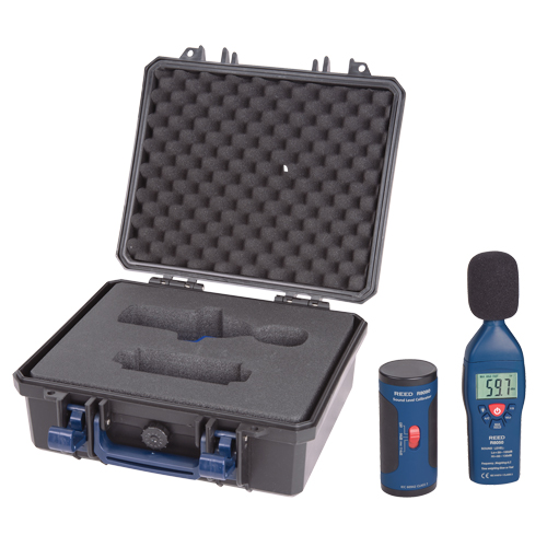 Sound Level Meter and Calibrator Kit, 30 - 130 dB Measuring Range NTL Industrial