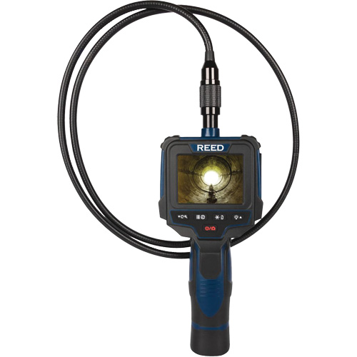 Cam&eacute;ra d'inspection endoscope enregistrable, 2,5" Affichage, 640 x 480 pixels, 8 mm (0,31") T&ecirc;te de cam&eacute;ra NTL Industrial