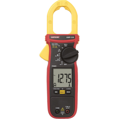 AMP-220 TRMS Clamp Meter, AC/DC Voltage, AC/DC Current NTL Industrial