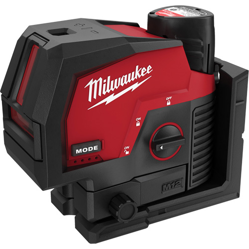M12 Green Cross Line and Plumb Points Cordless Laser Kit NTL Industrial