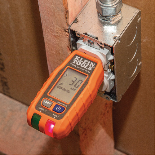 Premium Non-Contact Voltage and GFCI Receptacle Electrical Test Kit NTL Industrial