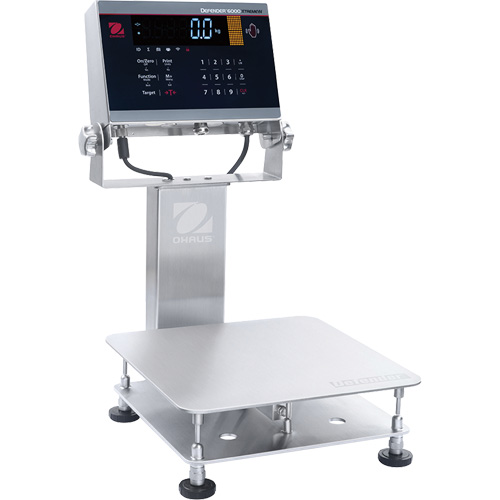 Balance d&eacute;tabli lavable 6000 Defender, Capacit&eacute; de 50 lb, 11-4/5" lo x 11-4/5" la NTL Industrial
