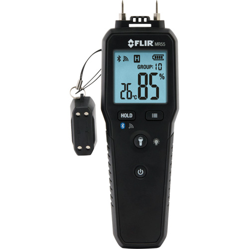 Hygrom&egrave;tre &agrave; &eacute;pingle avec Bluetooth, Gamme d'humidit&eacute; 1 - 99% NTL Industrial