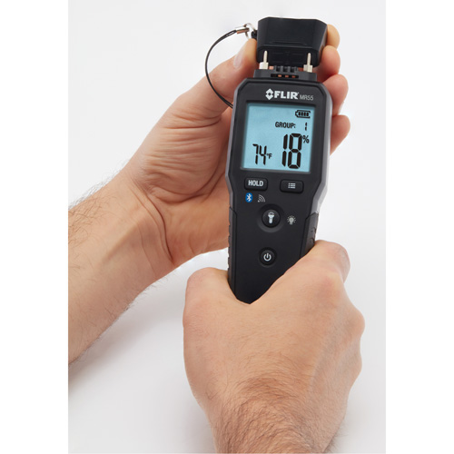 Hygrom&egrave;tre &agrave; &eacute;pingle avec Bluetooth, Gamme d'humidit&eacute; 1 - 99% NTL Industrial