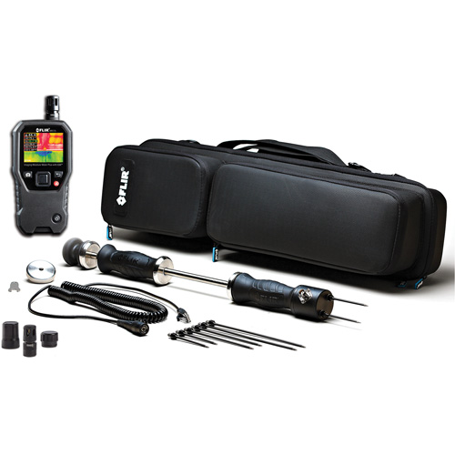Professional Imaging Moisture Kit with Hammer & Wall Cavity Probe, 7 - 100% Moisture Range, 32°- 122° F ( 0° - 50° C ) Temperature Range NTL Industrial