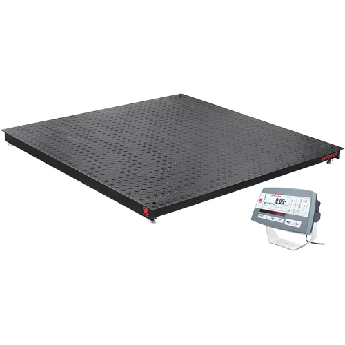 DEFENDER 5000 Floor Scale, 5000 lbs. Capacity, 48" W x 48" L NTL Industrial