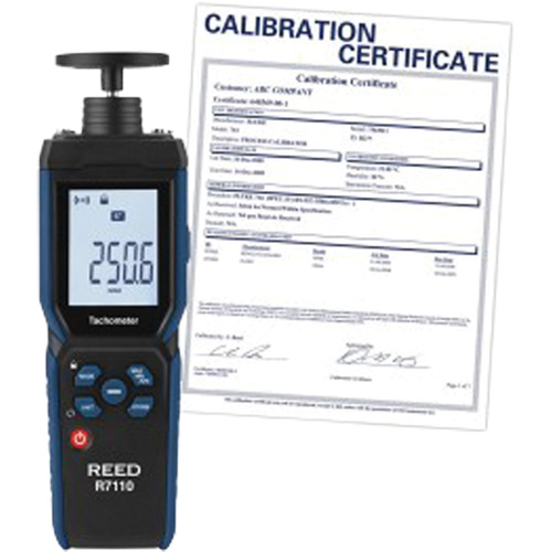 Combination Contact & Laser Photo Tachometer with Traceable Certification, Contact/Photo (Non Contact) NTL Industrial