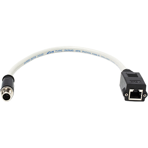 Ethernet Cable M12 to RJ45F NTL Industrial