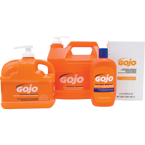 Nettoyant &agrave; mains Natural Orange, Cr&egrave;me, 414 ml, Bouteille, Agrumes/Orange NTL Industrial