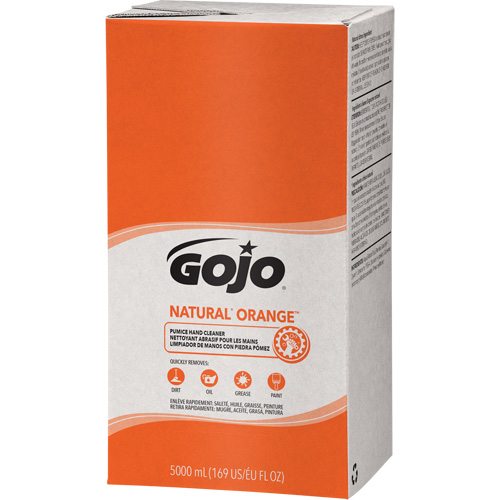 Nettoyant &agrave; mains Pro TDX 5000 Natural Orange, Pierre ponce, 5 L, Recharge, Agrumes/Orange NTL Industrial