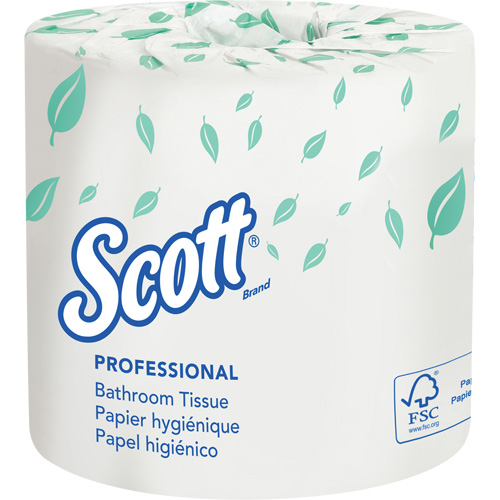 Papier hygi&eacute;nique Scott, 2 Pli, 550 Feuilles/Rouleu, Blanc NTL Industrial