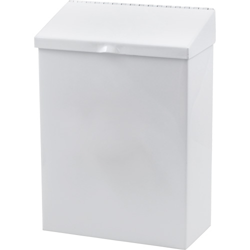 R&eacute;cipient en m&eacute;tal pour les produits menstruels Health Gards NTL Industrial