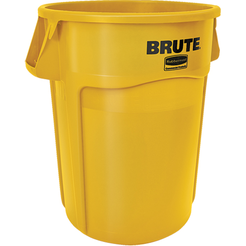 Contenants ronds Brute, Poly&eacute;thyl&egrave;ne, 44 gal. US NTL Industrial