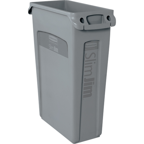 Contenants Slim Jim a/canaux de ventilation, Plastique, 23 gal. US NTL Industrial