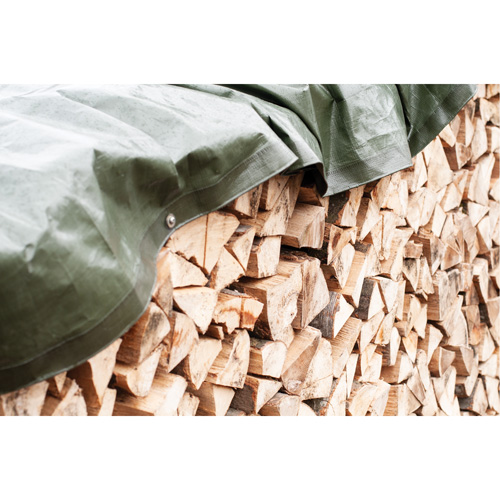 Tarp, Heavy-Duty, Green, 10' x 8' x 9 mils NTL Industrial