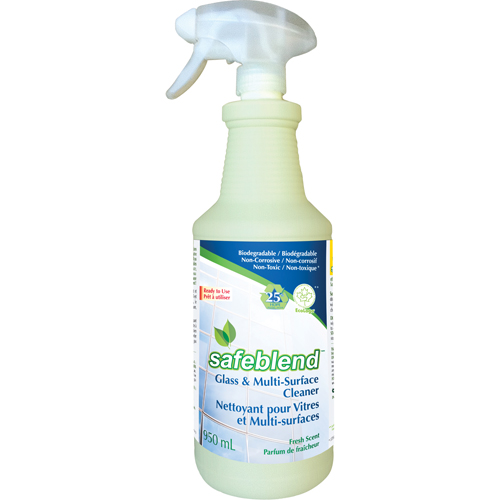 Nettoyant sans parfum pour verre & surfaces, 950 ml, Bouteille &agrave; g&acirc;chette NTL Industrial