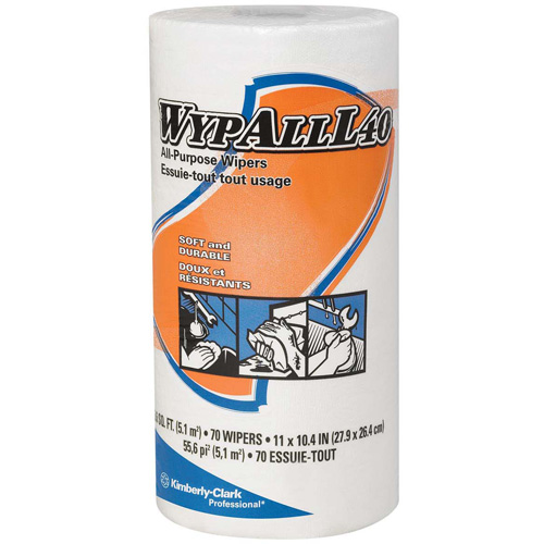 L40 Disposable Towels, All-Purpose, 11" L x 10-1/2"/10-2/5" W NTL Industrial