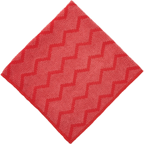 Hygen Cleaning Cloth, Microfibre, Red NTL Industrial