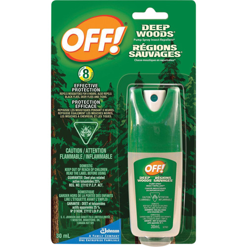 Insectifuge Off! R&eacute;gions sauvages, DEET &agrave; 25 %, Vaporisateur, 30 ml NTL Industrial