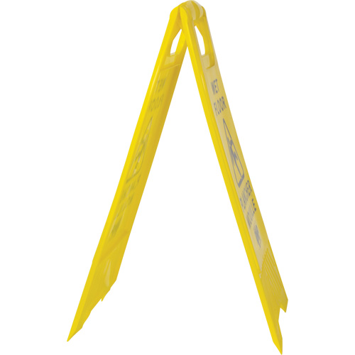 Safety Wet Floor Sign, Bilingual with Pictogram NTL Industrial