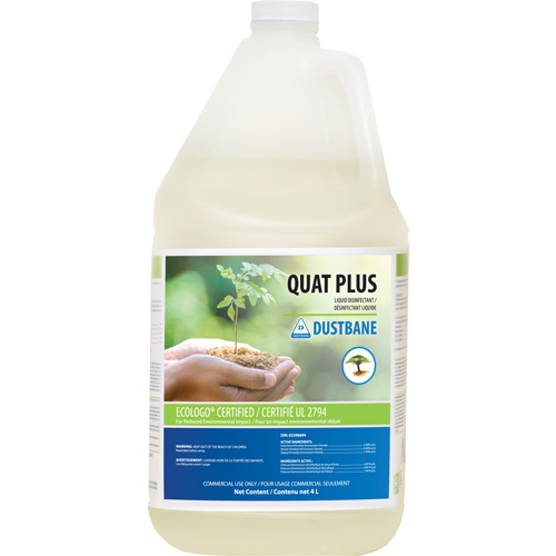 D&eacute;sinfectants et nettoyants Quat Plus, 4 L, Cruche NTL Industrial