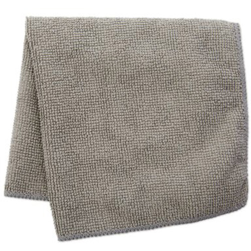 Chiffon de nettoyage polyvalent de calibre ex&eacute;cutif, Microfibre, Gris NTL Industrial