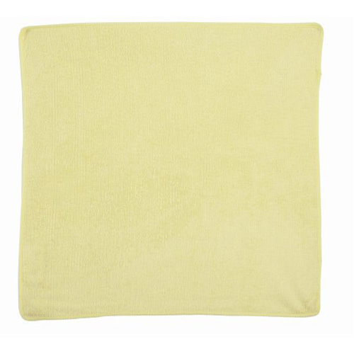 Light-Duty Cleaning Cloth, Microfibre, Yellow NTL Industrial