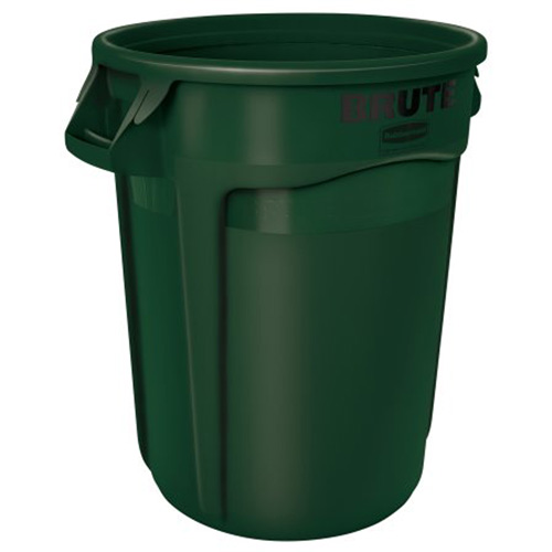 Contenant pour d&eacute;chets a&eacute;r&eacute; Brute, Plastique, 32 gal. US NTL Industrial
