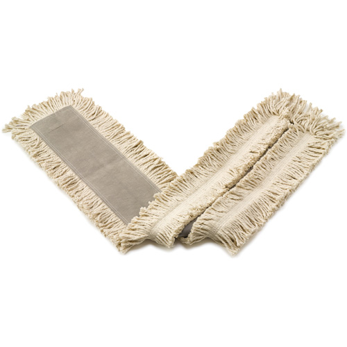 Vadrouille pour &eacute;pousseter Castaway, Style &agrave; enfiler, Coton/Fil, 48" lo x 5" la NTL Industrial