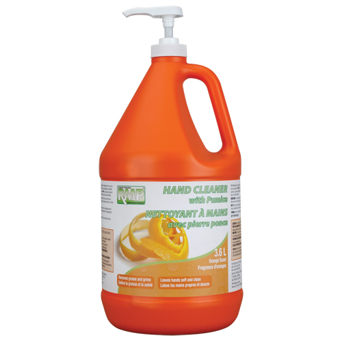 Nettoyant pour les mains &agrave; l'orange, Pierre ponce, 3,6 L, Cruche, Orange NTL Industrial