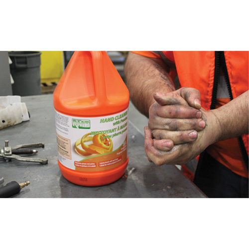 Nettoyant pour les mains &agrave; l'orange, Pierre ponce, 3,6 L, Cruche, Orange NTL Industrial