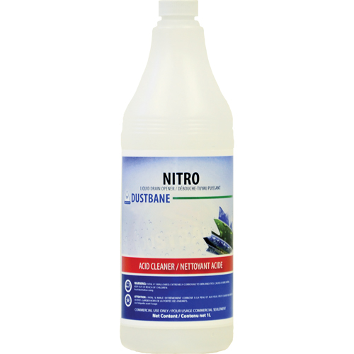D&eacute;boucheur de drain liquide Nitro, 1 L, Bouteille NTL Industrial