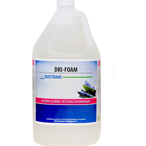 Shampooing pour tapis & meubles rembourr&eacute;s avec un appareil &agrave; brosse rotative Dri-Foam, 5 L, Cruche NTL Industrial