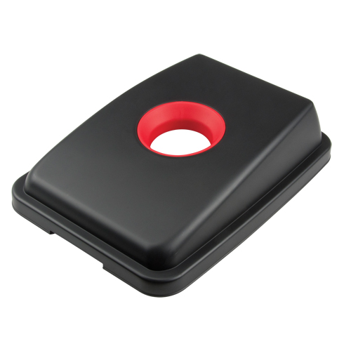 Waste Classification - Lid, Open Lid, Plastic, Fits Container Size: 17-1/4" x 12-1/2" NTL Industrial