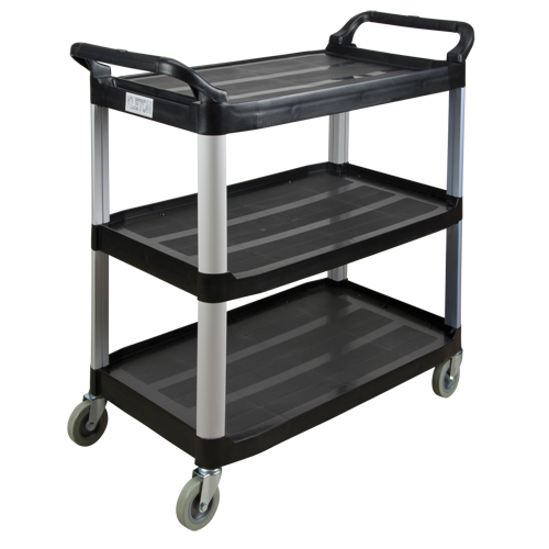Chariot utilitaire, 3 tiers, 19-3/4" x 37-1/2" x 40-1/4", Capacit&eacute; 250 lb NTL Industrial