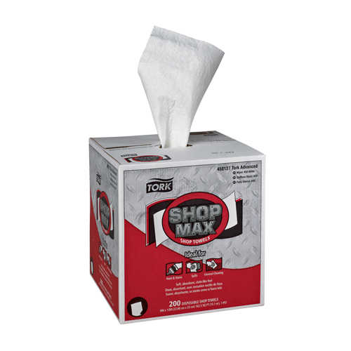 Chiffons pour atelier Advanced ShopMax, Tout usage, 13" lo x 9" la NTL Industrial