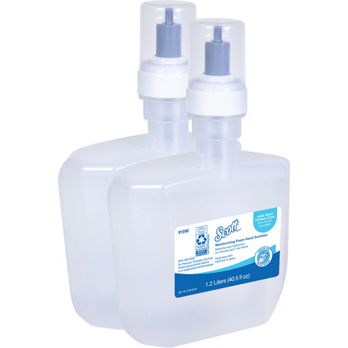 Scott&reg; Pro Moisturizing Foam Hand Sanitizer, 1200 ml, Cartridge Refill, 62% Alcohol NTL Industrial