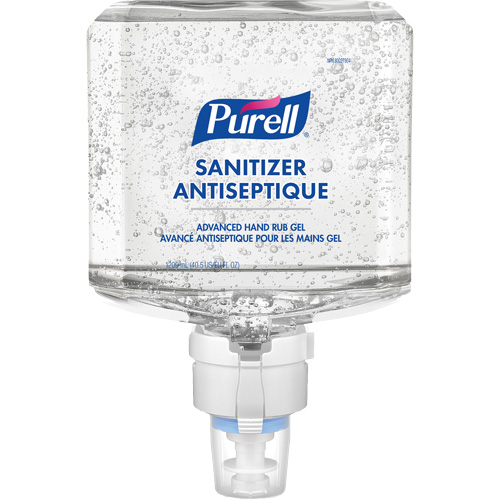 Gel d&eacute;sinfectant avanc&eacute; pour les mains ES8, 1200 ml, Cartouche de recharge, 70 % alcool NTL Industrial