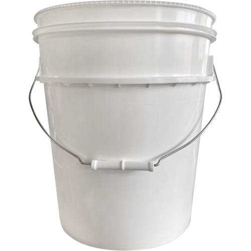 Seau avec couvercle, Plastique, 5,25 gal. NTL Industrial