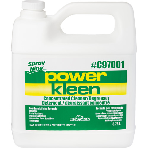 Produit nettoyant pour nettoyeur de pi&egrave;ces Power Kleen, 4 L, Cruche NTL Industrial