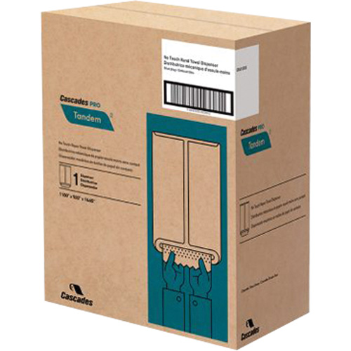 Pro Tandem Hand Towel Dispenser, No-Touch, 11.5" W x 9" D x 16.6" H NTL Industrial