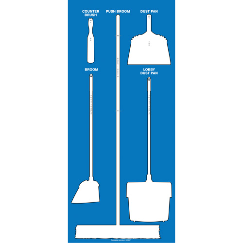 Ultra Aluma-Lite Dry Shadow Board (English Only) NTL Industrial