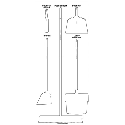 Ultra Aluma-Lite Dry Shadow Board (English Only) NTL Industrial
