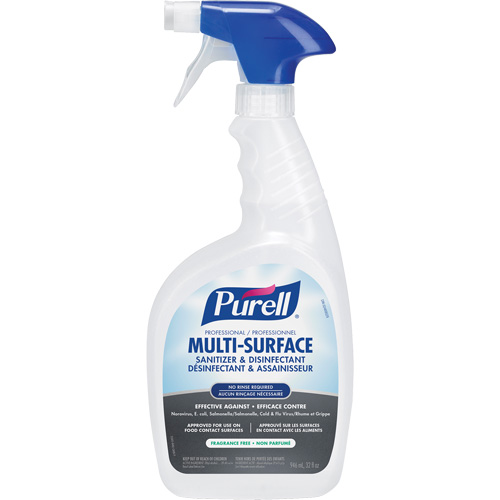 Professional Multi-Surface Sanitizer & Disinfectant, 946 ml, Trigger Bottle NTL Industrial