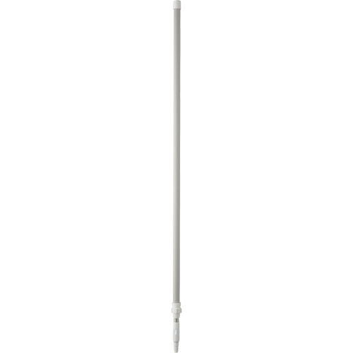 Handle, Broom/Scraper/Squeegee, White, Telescopic, 62" - 113" L NTL Industrial