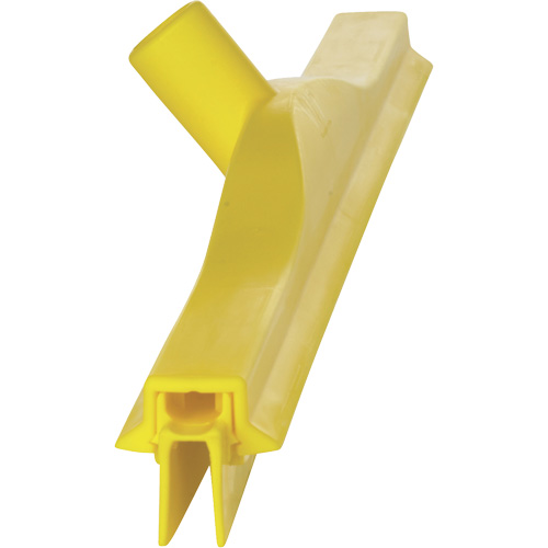 Double Blade Ultra Hygiene Squeegee, 24", Yellow NTL Industrial
